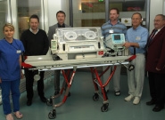 IMH e.V. - Inbetriebnahme eines Transportinkubators durch die Kinderklinik Böblingen.